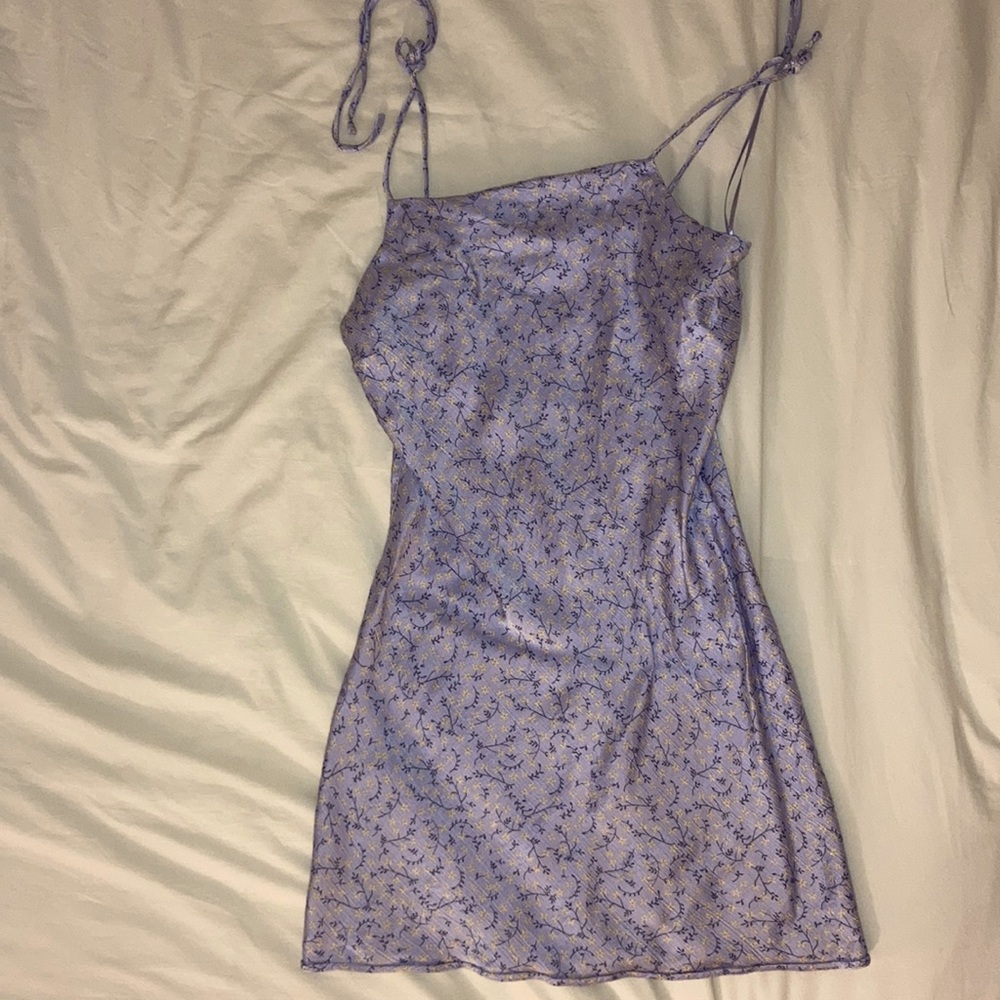 Lilac slip dress